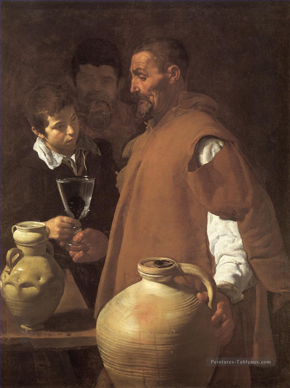 Le Waterseller de Séville Diego Velázquez Peintures à l'huile